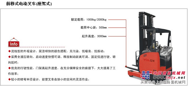 å‰ç§»å¼ç”µåŠ¨å‰è½¦