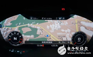 Dashboard liquid crystal development trend _ What kind of abacus is Audi playing?