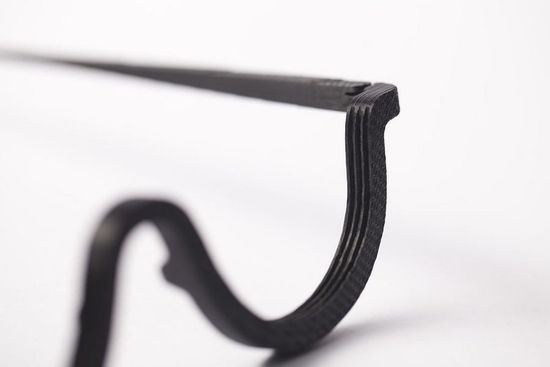 It is said that this 3D printed sunglasses can give you fantastic visual effects.