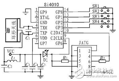 Transmitting system circuit schematic
