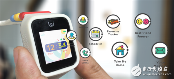 POMO WAFFLE Children's Smart Watch A watch that stimulates creativity and develops a sense of responsibility