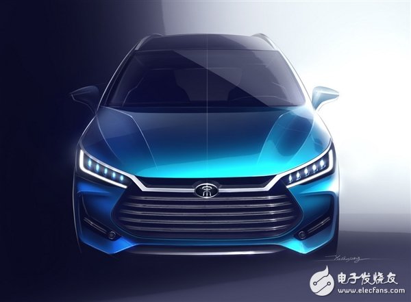 BYD Song 7-seat version of the Shanghai Auto Show released