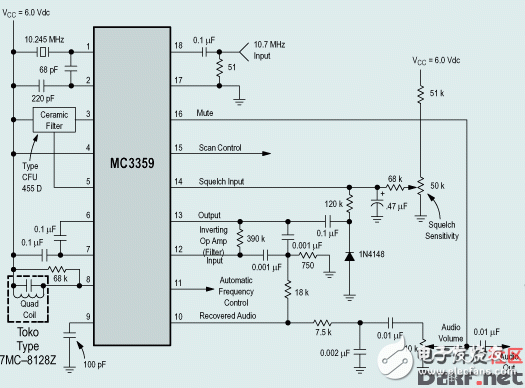 MC33359 Typical Application Circuit