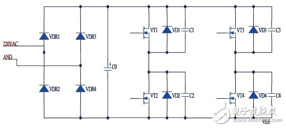 Figure 1 Single-phase bridge inverter circuit