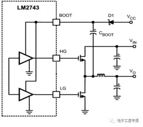The working principle and circuit diagram of the boot capacitor