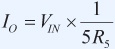 If RL = 5R5 = 500 Î©, then: