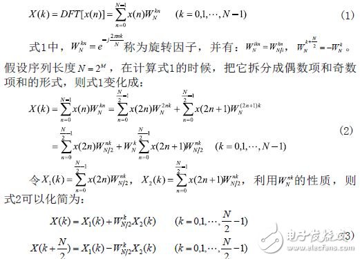 Discrete Fourier transform formula