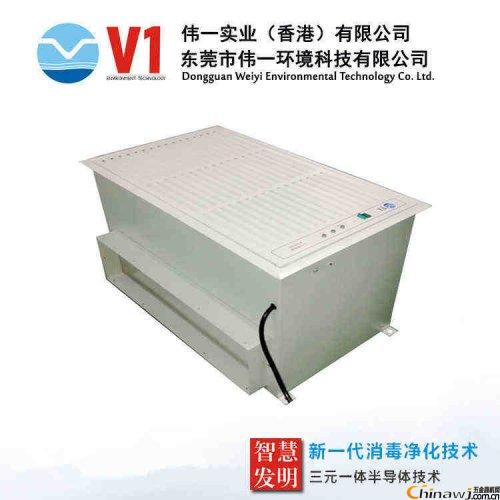 What is the working principle of the central air-conditioning fan coil air purifier?