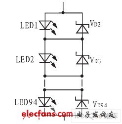 LED series drive circuit