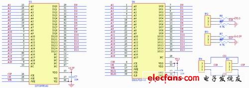 Schematic of external storage device