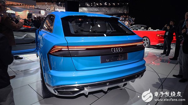 Audi Q8 concept car debut Hybrid power of 442 horsepower!