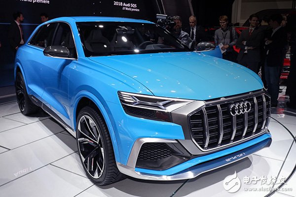 Audi Q8 concept car debut Hybrid power of 442 horsepower!