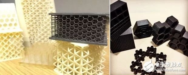 3D printing is lightweight through structural design