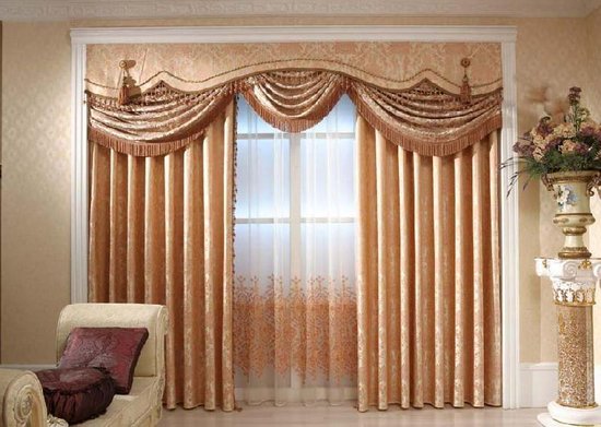Living room decoration curtain color matching skills
