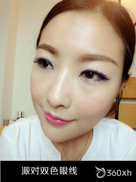 Simple double eyeliner