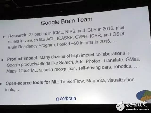 Analyze the deep learning of Google's brain and the past and present of TensorFlow