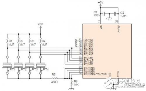 Design of piezoelectric disc type waterproof and tamper-proof keyboard