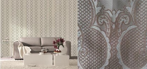 Imported wallpaper and fabric matching guidelines!