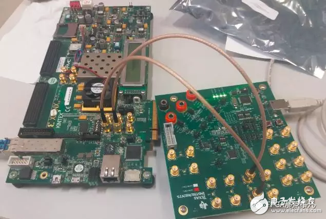 Figure 2. TI+Xilinx hardware connection