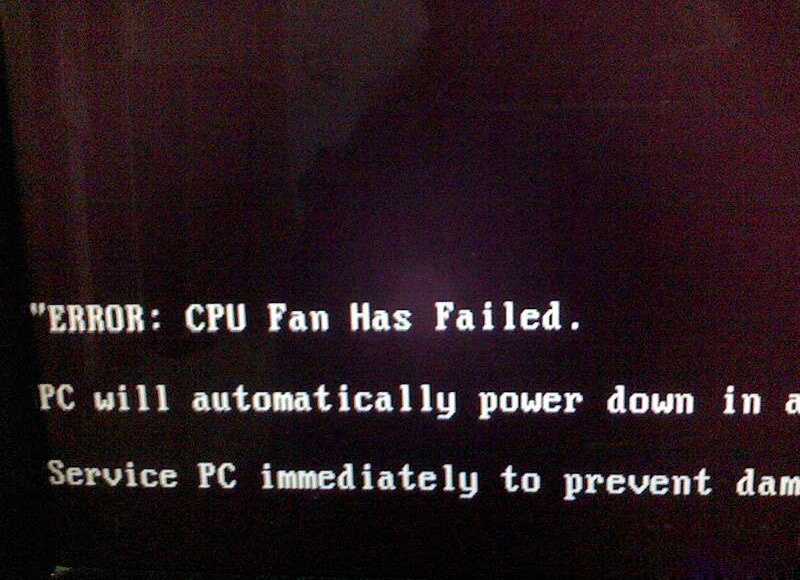 ç”µè„‘å¼€æœºæ˜¾ç¤ºè‹±æ–‡â€œERRORï¼šcpu fan has failedâ€è§£å†³åŠžæ³•