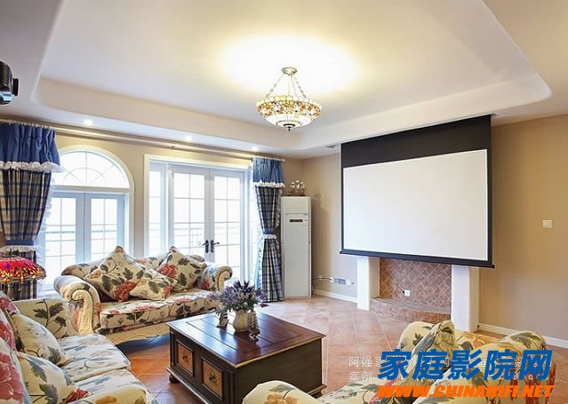Living room theater