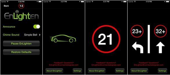 This app predicts traffic light changes and improves fuel efficiency