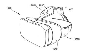 Samsung's new patent exposure: Gear VR will be implanted with face and eye tracking