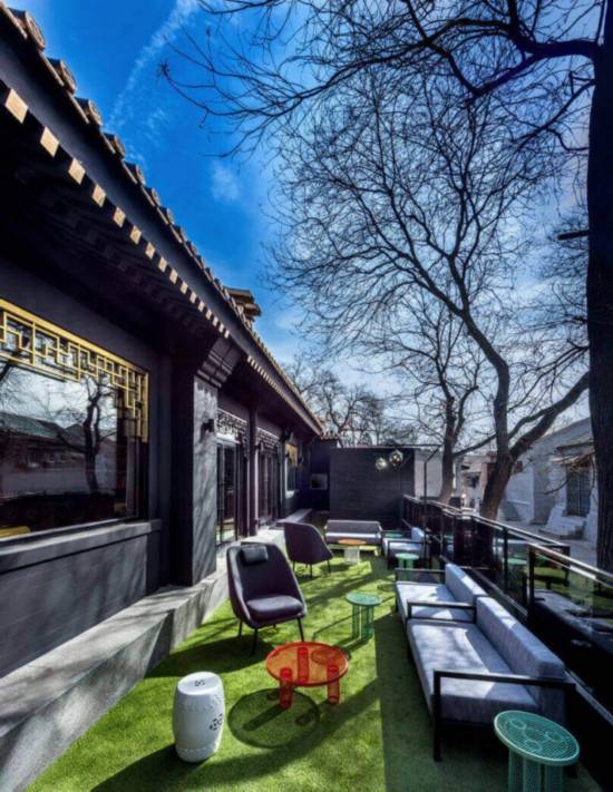 Hotel design, boutique hotel design, commercial space, Beijing Houhai Hotel, Singapore MinistryofDesign