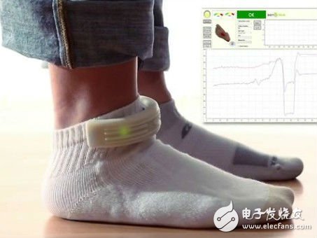 Wearable electronic socks