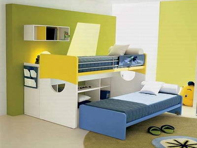 Four solid color furniture "Upper" choice for children's room decoration