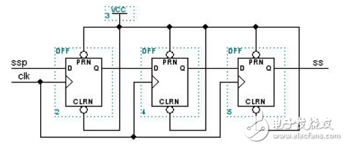 Circuit diagram for delay