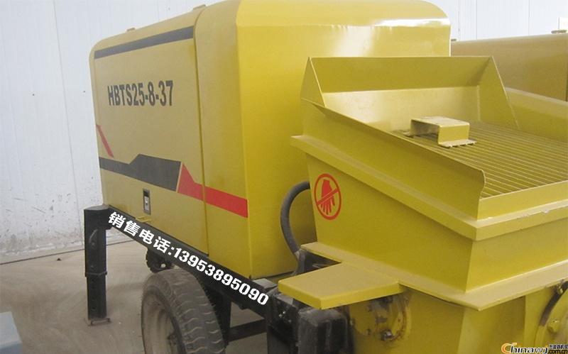 'Shaanxi Ankang coal mine underground concrete pump is of good quality, high efficiency and good service