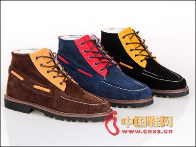 Color-blocked Chinese casual shoes
