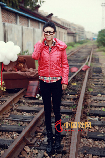 Two layered shirt jacket design sense of fashion become a highlight