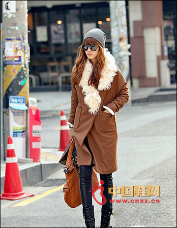 Cashmere fabric coat