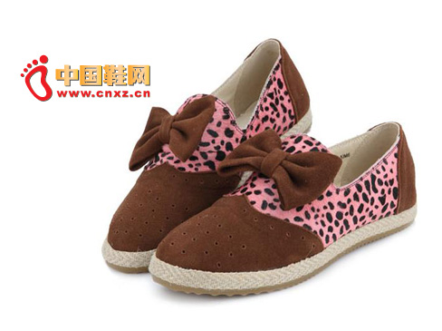 Korean Fashion Leopard Personality Shoes