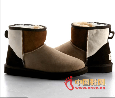 Spliced â€‹â€‹snow boots