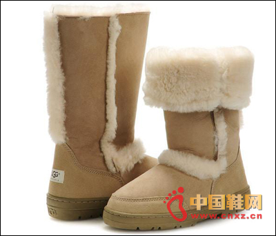 Khaki Snow Boots