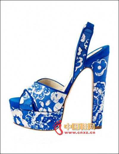 Brian Atwood Printed High Heel Sandals