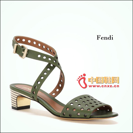 Fendi Hollow Sandals