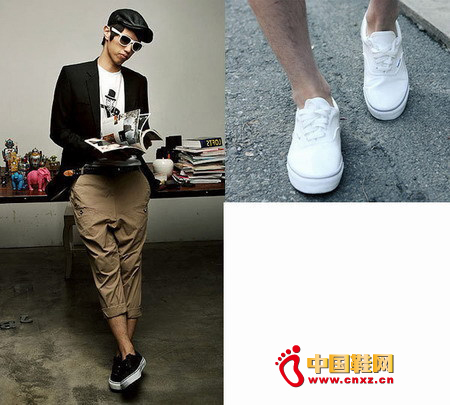 Korean classic wild single shoes, gorgeous patent leather fabrics, interpretation of leisure street style