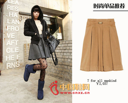 The classic Korean version of the waist pleated skirt is fresh and lovely, the beauty is suffocating, and the high waist skirt lengthens