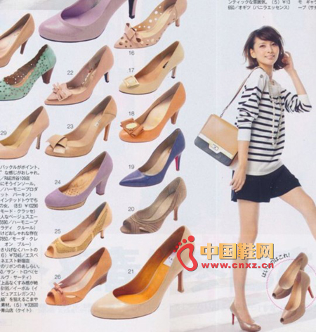 Nude color with a single shoe nude color with a single shoe with the leg line integration, the overall length of 8CM Oh