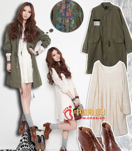 The military green jacket is a popular item in winter, and the spring cold in early spring is still used.