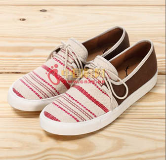 Help strap casual shoes wild stripes canvas shoes men's shoes