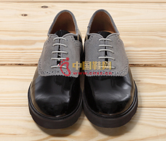 Broadway impromptu bright stitching leather casual fashion men's shoes