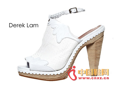 Derek Lam slipper white high heels