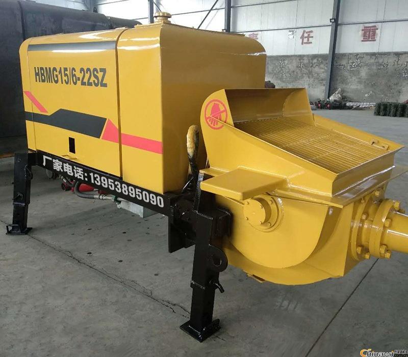 'Gansu Dangchang small concrete pump is now more than 130,000 can buy