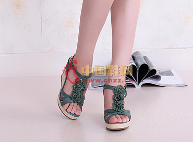Fresh summer temptation slope with women's shoes lead May fashion 22