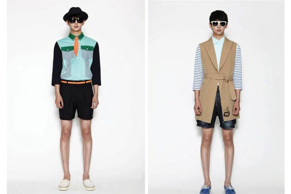 General Idea builds the Spring Summer 2012 'Garcons de la Plage' series 1